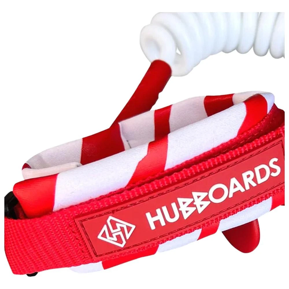 Leash Bodyboard Hubb Hubb Comp Bicep White 2 Leash Bodyboard Hubb Hubb Comp Bicep White – Image 2
