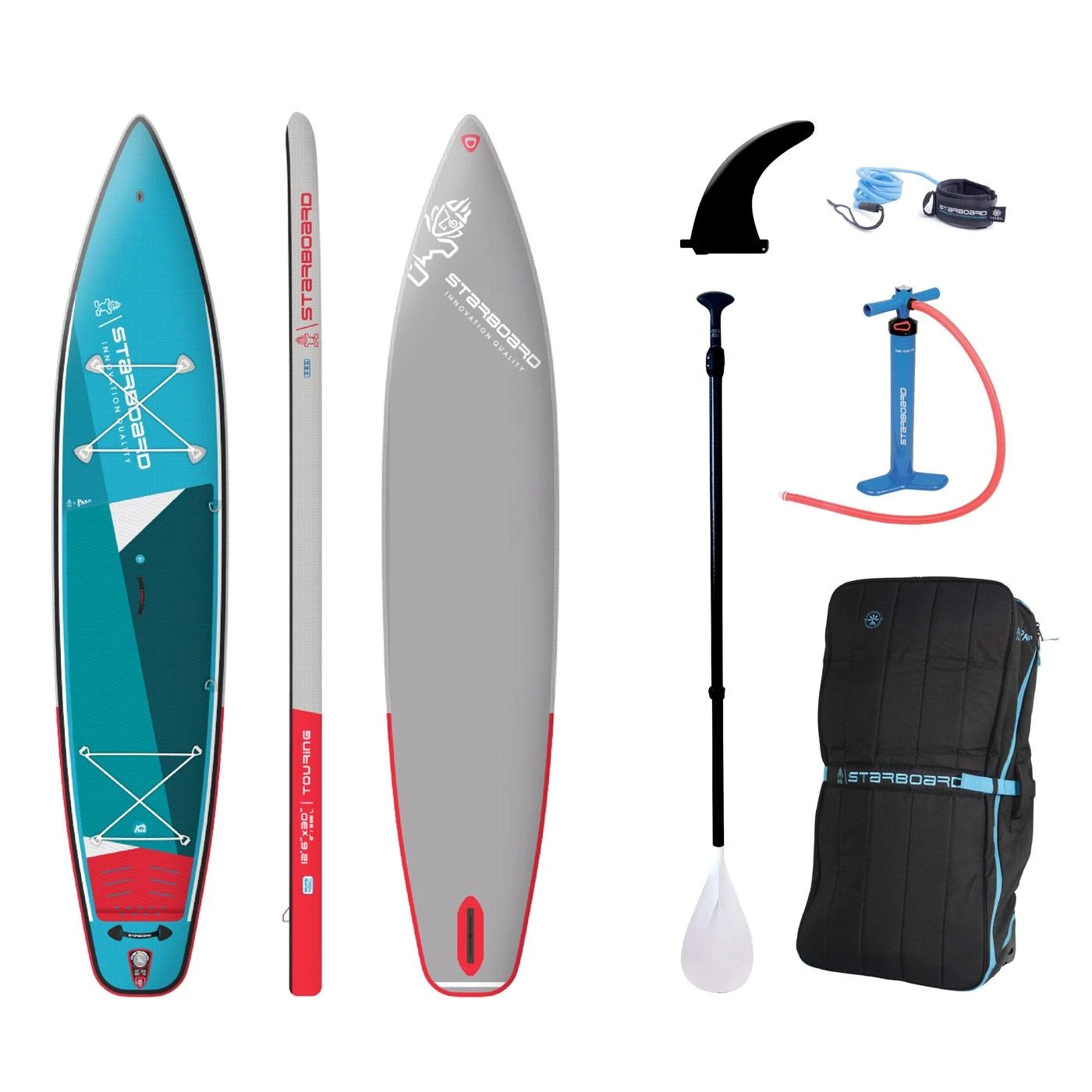 Pack SUP Starboard Pack Gonflable Touring Zen SC 2021 - 12'6'' 1 Pack SUP Starboard Pack Gonflable Touring Zen SC 2021 - 12'6''
