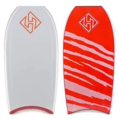 Board De Bodyboard Hubb Dubb Edition Pp Pro - Full Crescent White / Red