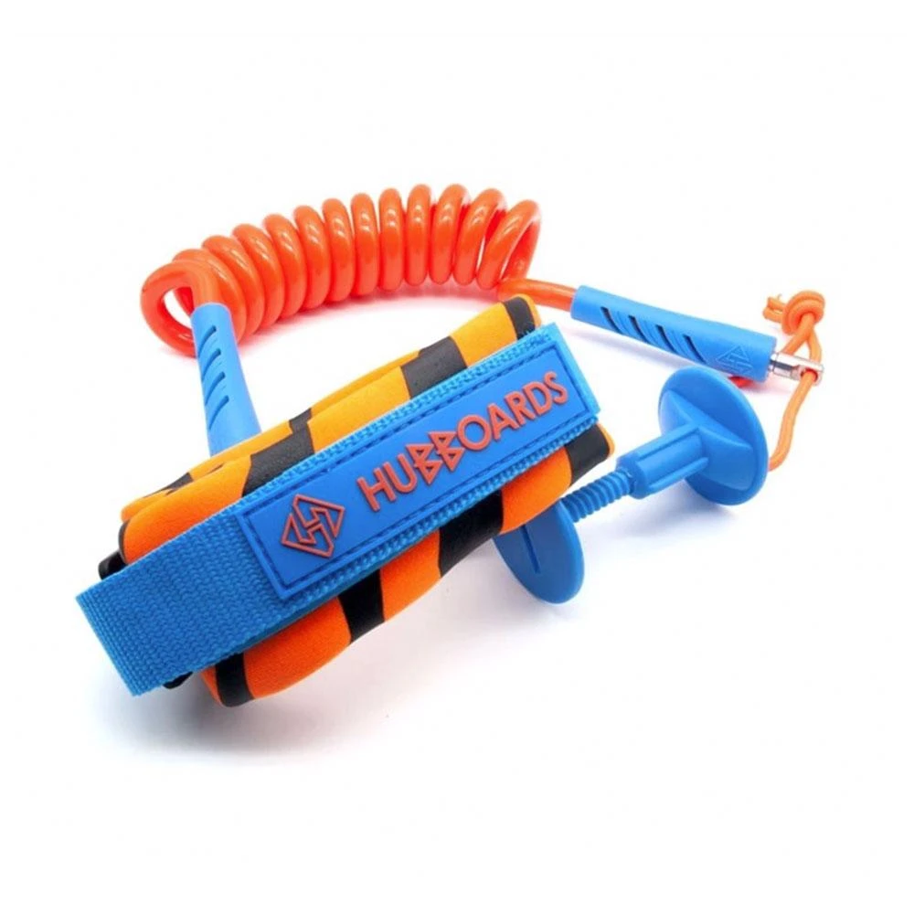 Leash Bodyboard Hubb Leash Comp Bicep Orange 1 Leash Bodyboard Hubb Leash Comp Bicep Orange