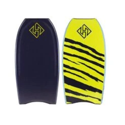 Board De Bodyboard Hubb Edition Hd - Bat Tail Midnight Blue / Fluro Yellow