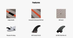 Board De SUP Naish Rigide S26 Nalu GTW 2022 -Dakine Soldes Boutique a44495164d9437bd60f430c453b14bdb1ae572fa E22NAISWAT79170 6