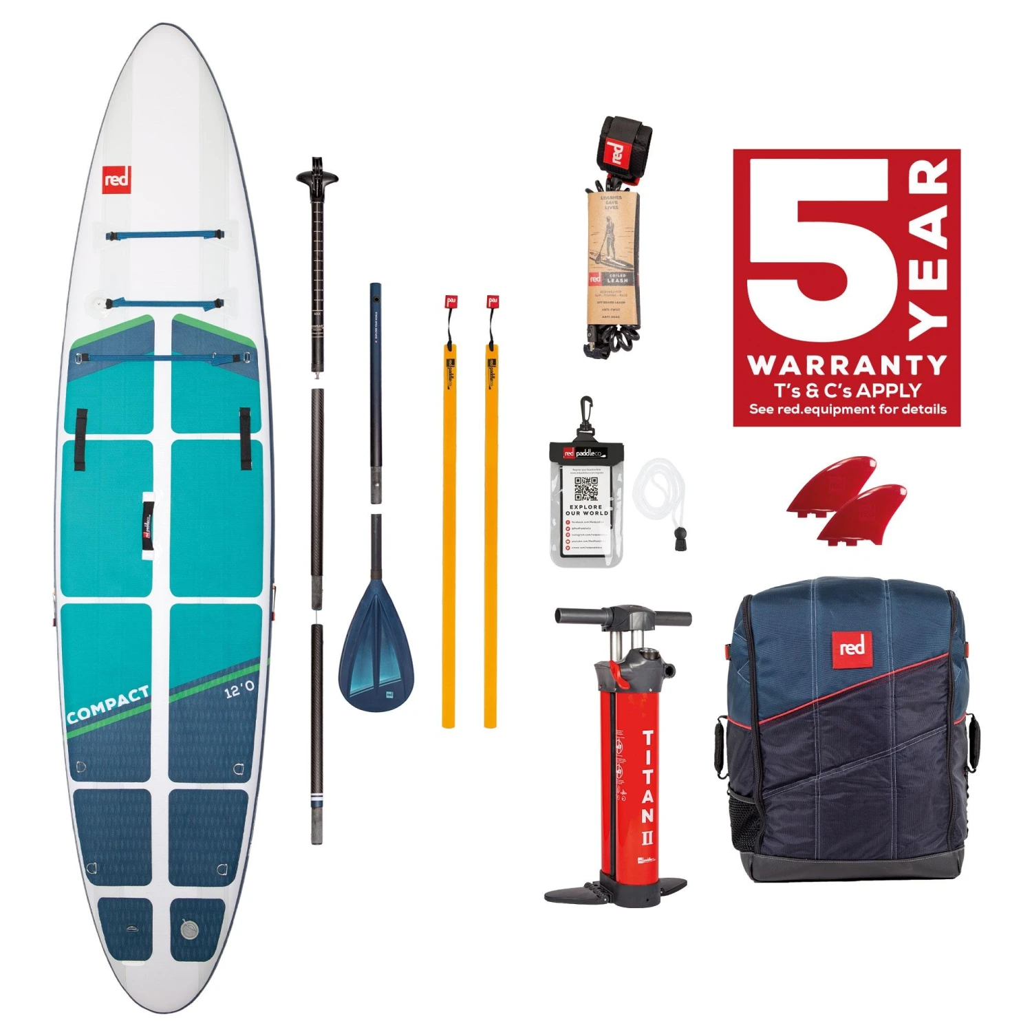 Red Paddle Co. Pack SUP Red Paddle Co Pack Gonflable Mpact Voyager - 12' 1 Red Paddle Co. Pack SUP Red Paddle Co Pack Gonflable Mpact Voyager - 12'