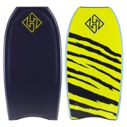 Board De Bodyboard Hubb Oards - The Edition PP PRO - Midnight Blue / Fluro Yellow - 41"